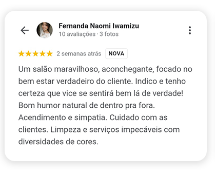 Depoimento Fernanda Naomi